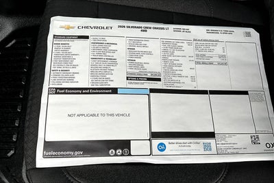 2026 Chevrolet Silverado 3500 HD Chassis Cab LT