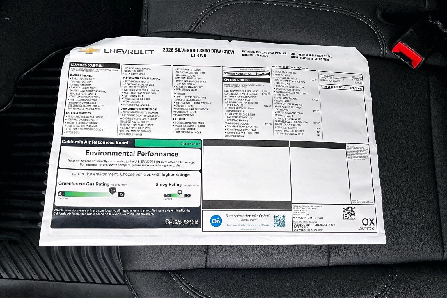 2026 Chevrolet Silverado 3500 HD LT DRW