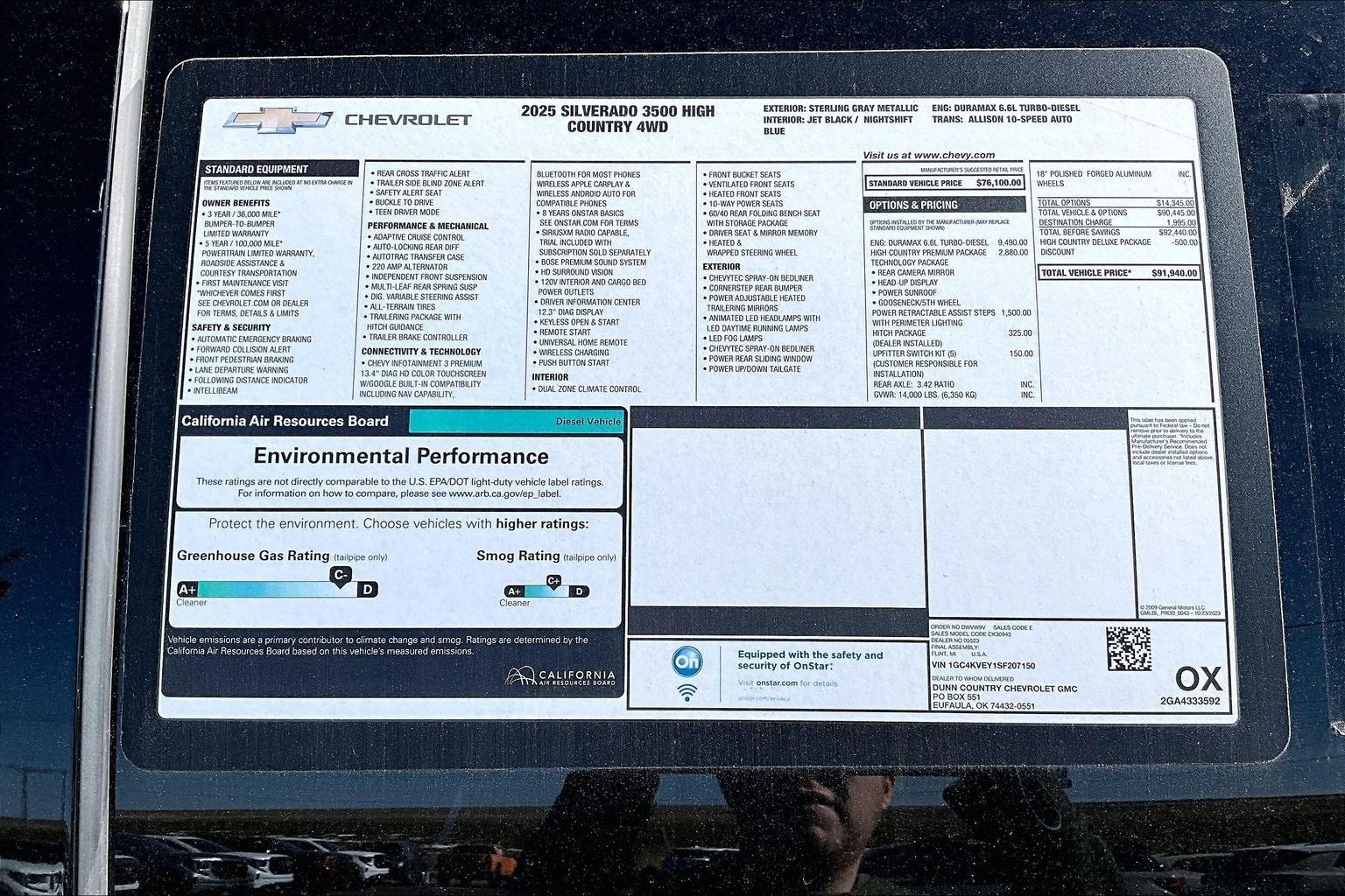 2025 Chevrolet Silverado 3500 HD High Country