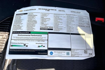 2026 Chevrolet Silverado 2500 HD LT
