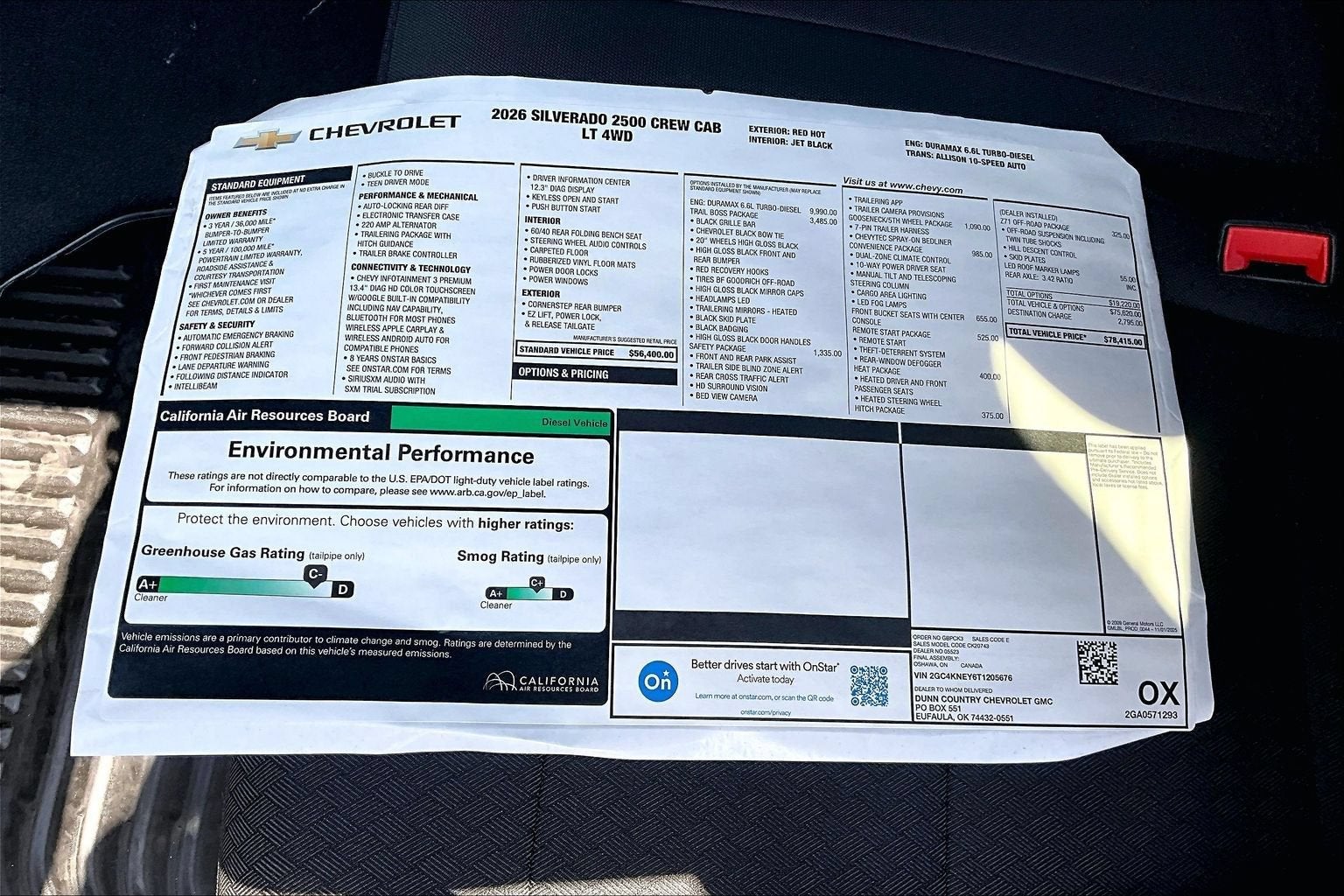 2026 Chevrolet Silverado 2500 HD LT