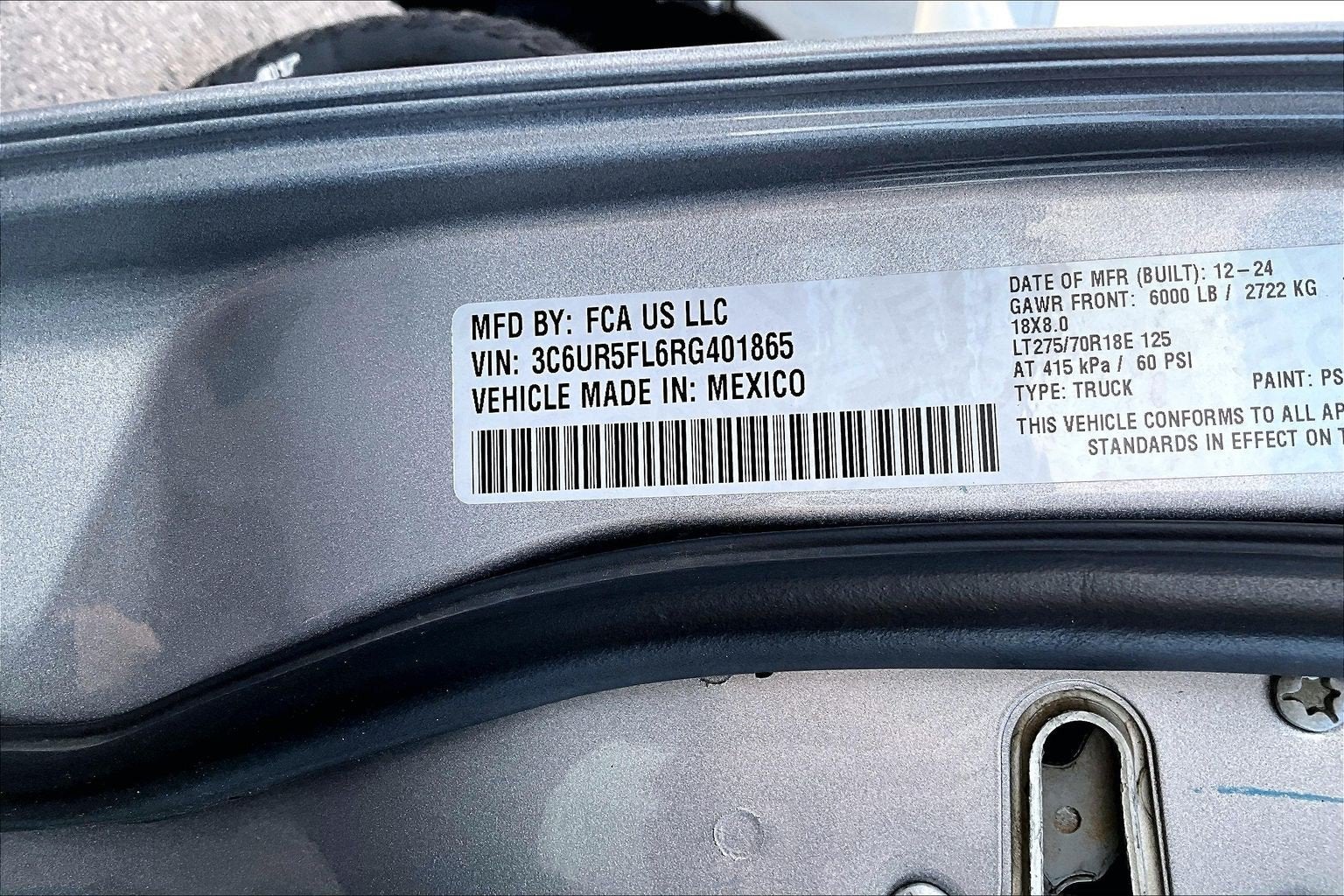 2024 RAM 2500 Laramie