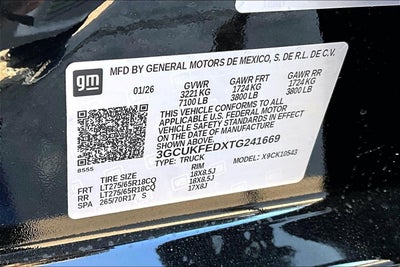 2026 Chevrolet Silverado 1500 LT Trail Boss