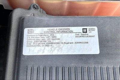 2018 Chevrolet Silverado 1500 LT