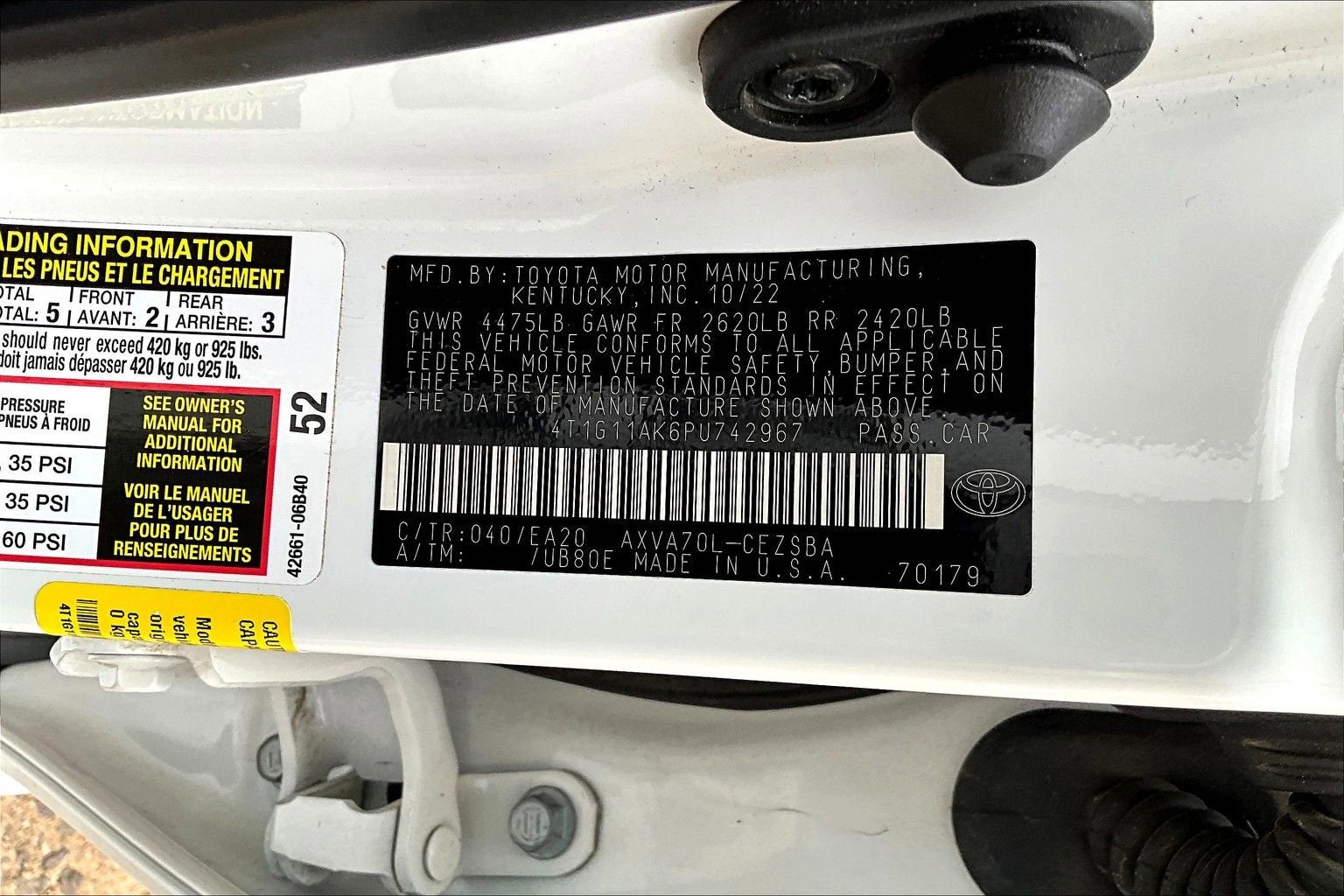 2023 Toyota Camry SE