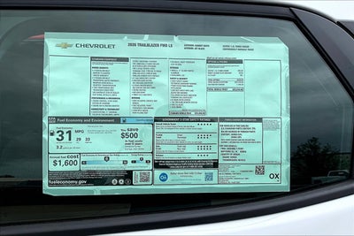 2026 Chevrolet Trailblazer LS